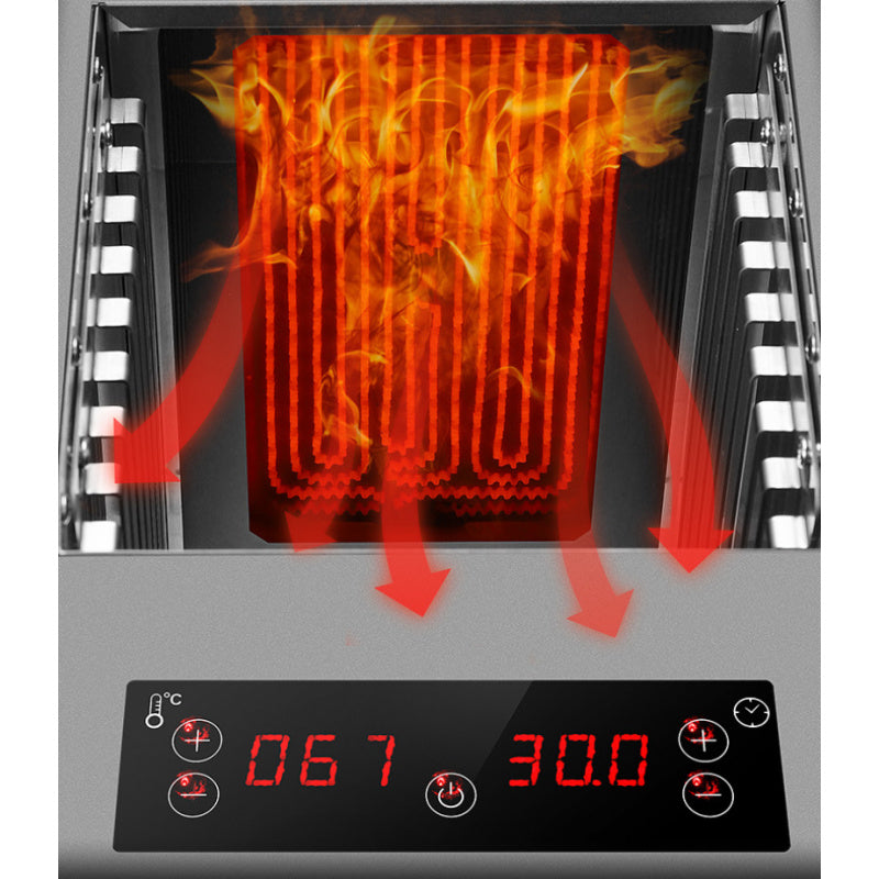 Touch-Controlled Western Food Grilling Machine Touch-Touch Barbecue Oven High Temperature Resistant 110V Steak Stove Stainless Steel Household Steak Oven - DAPANMG STORE