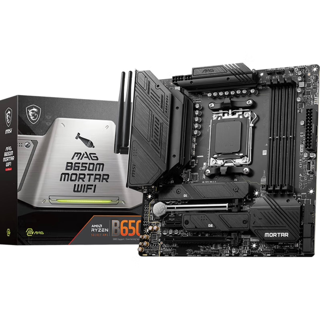 MSI MAG B650M MORTAR WIFI DDR5 Motherboard