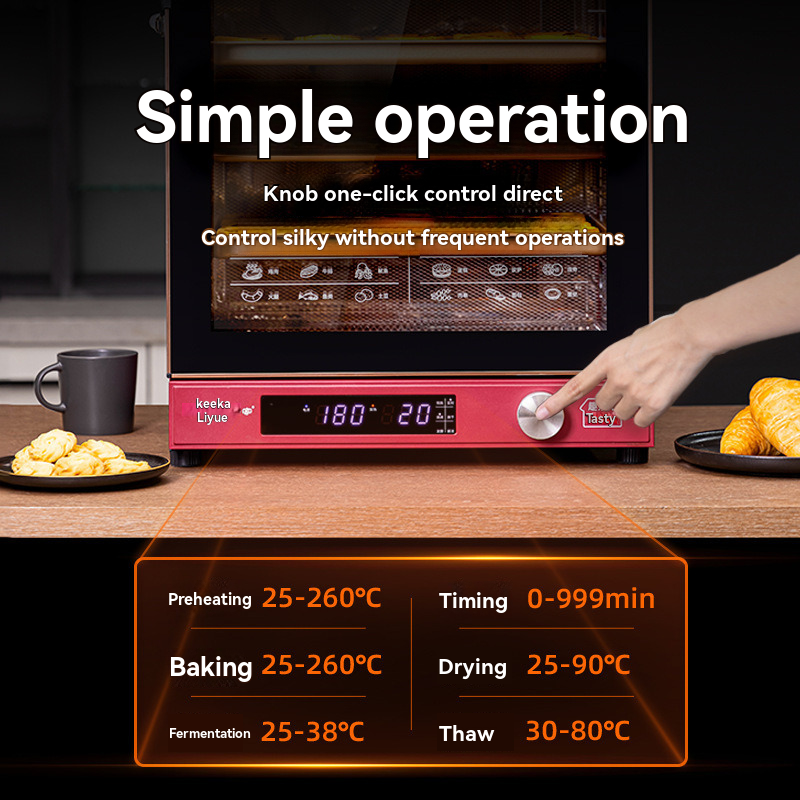 120L Professional Smart Bread Oven | Even Heating · Intelligent Control · Large Capacity Baking Masterpiece - DAPANMG STORE